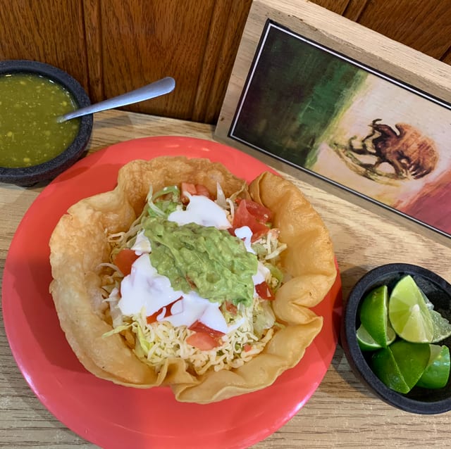 Taco Bowl Pastor.
