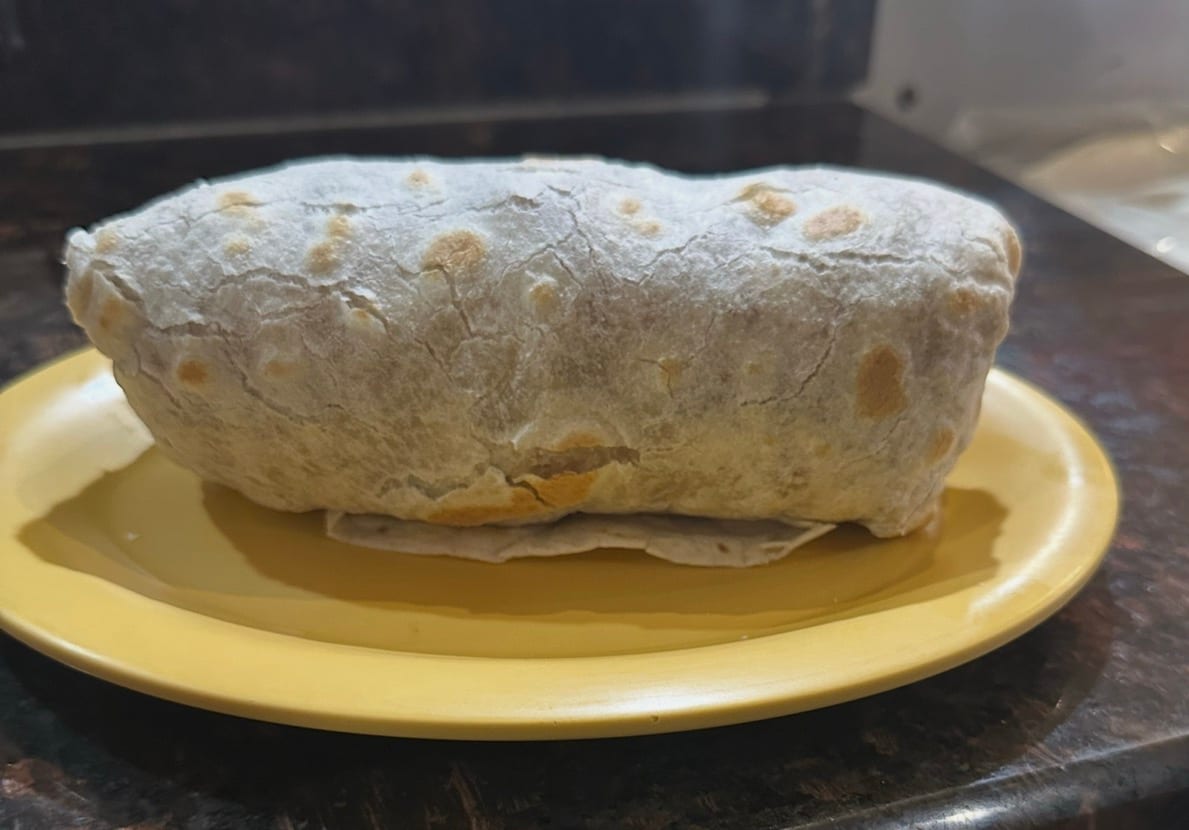 Burrito Pastor.