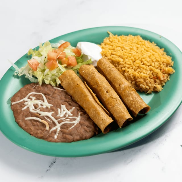 Flautas Dinner.